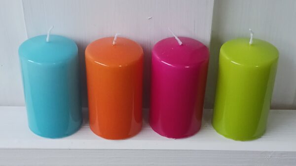 4 x Safe Candle Glanzlack im bunten Mix Größe 130x70 mm – Bild 2